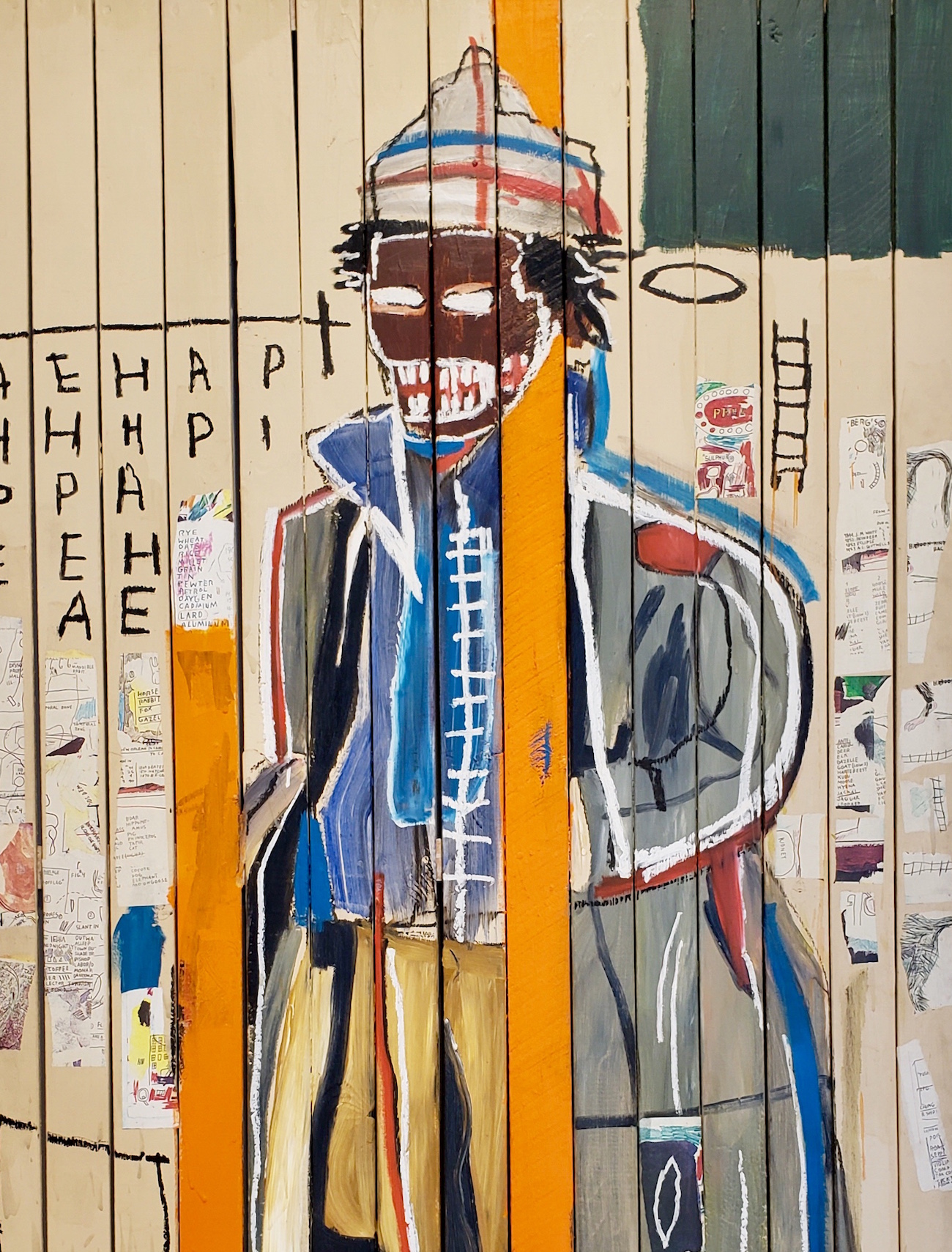 Painting by Jean Michel Basquiat