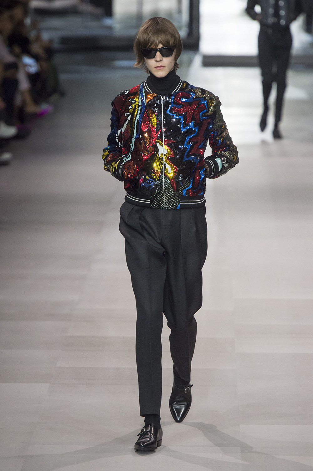 slimane fashion show