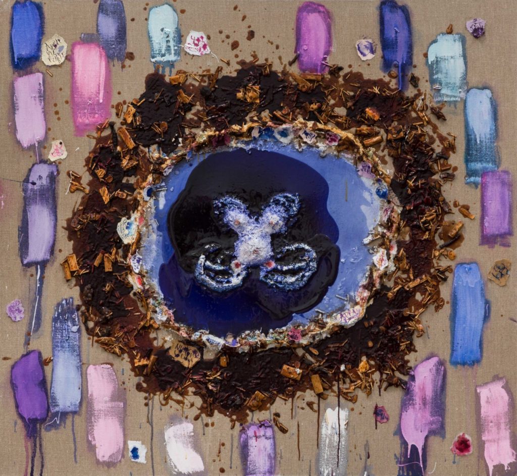 Painting by Joan Snyder