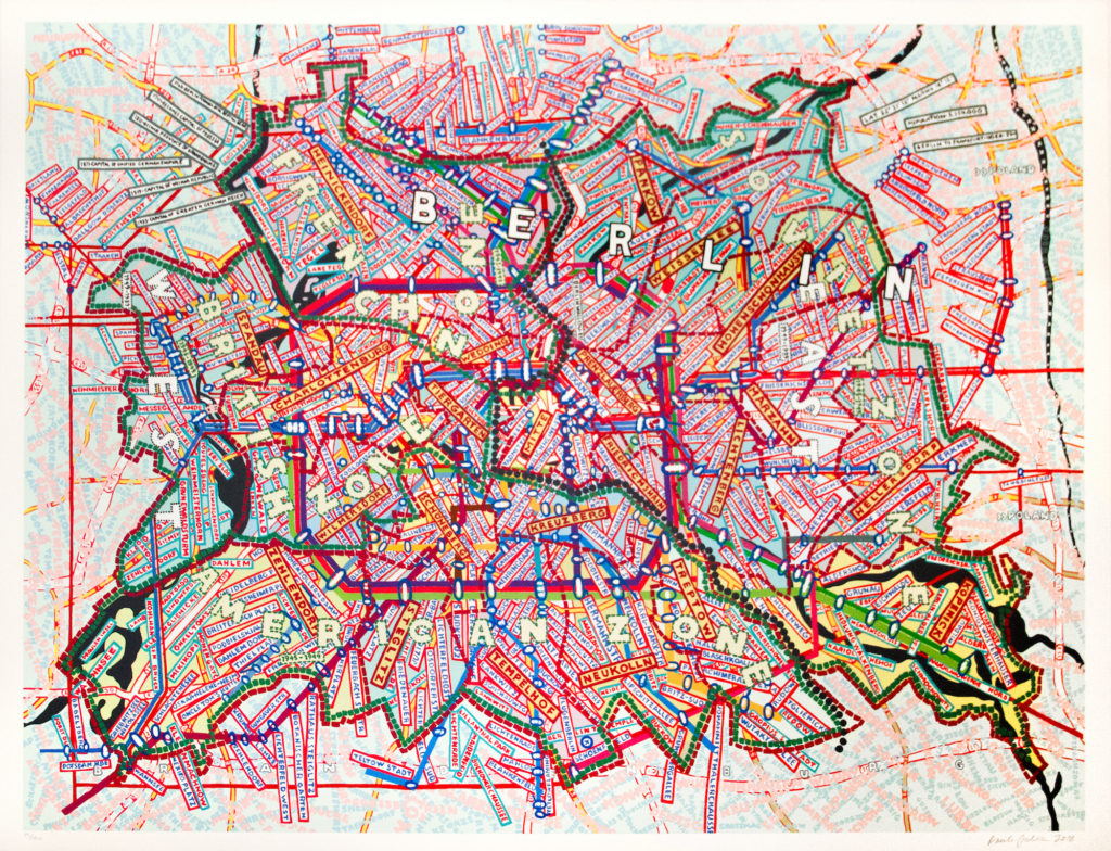 Print by Paula Scher
