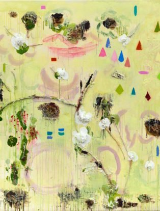Painting by Joan Snyder