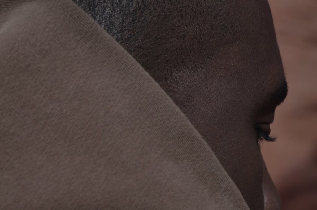 Side Profile /Close Up Photo of Kayne West