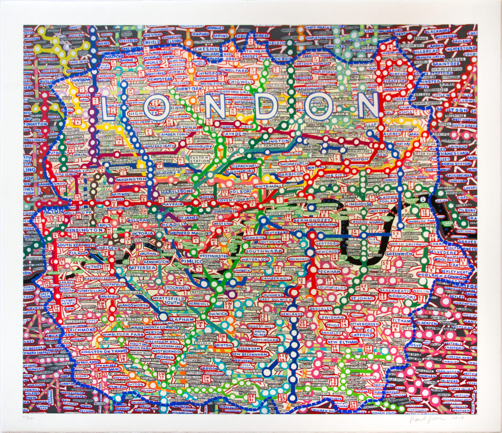 Print by Paula Scher