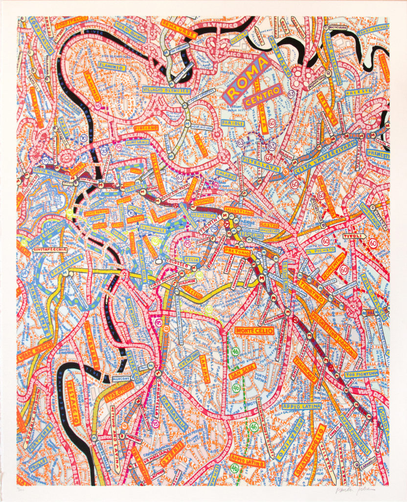 Print by Paula Scher