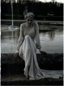 Valentino Haute Couture-Marie Piovesan By Deborah Turbeville For Vogue Italia-March 2012