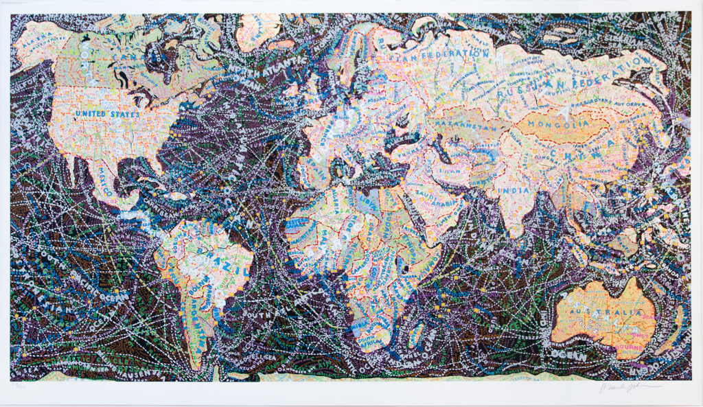 Print by Paula Scher