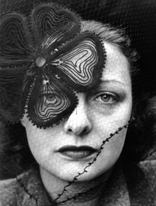 alfred eisenstaedt print of lily dache in a veil