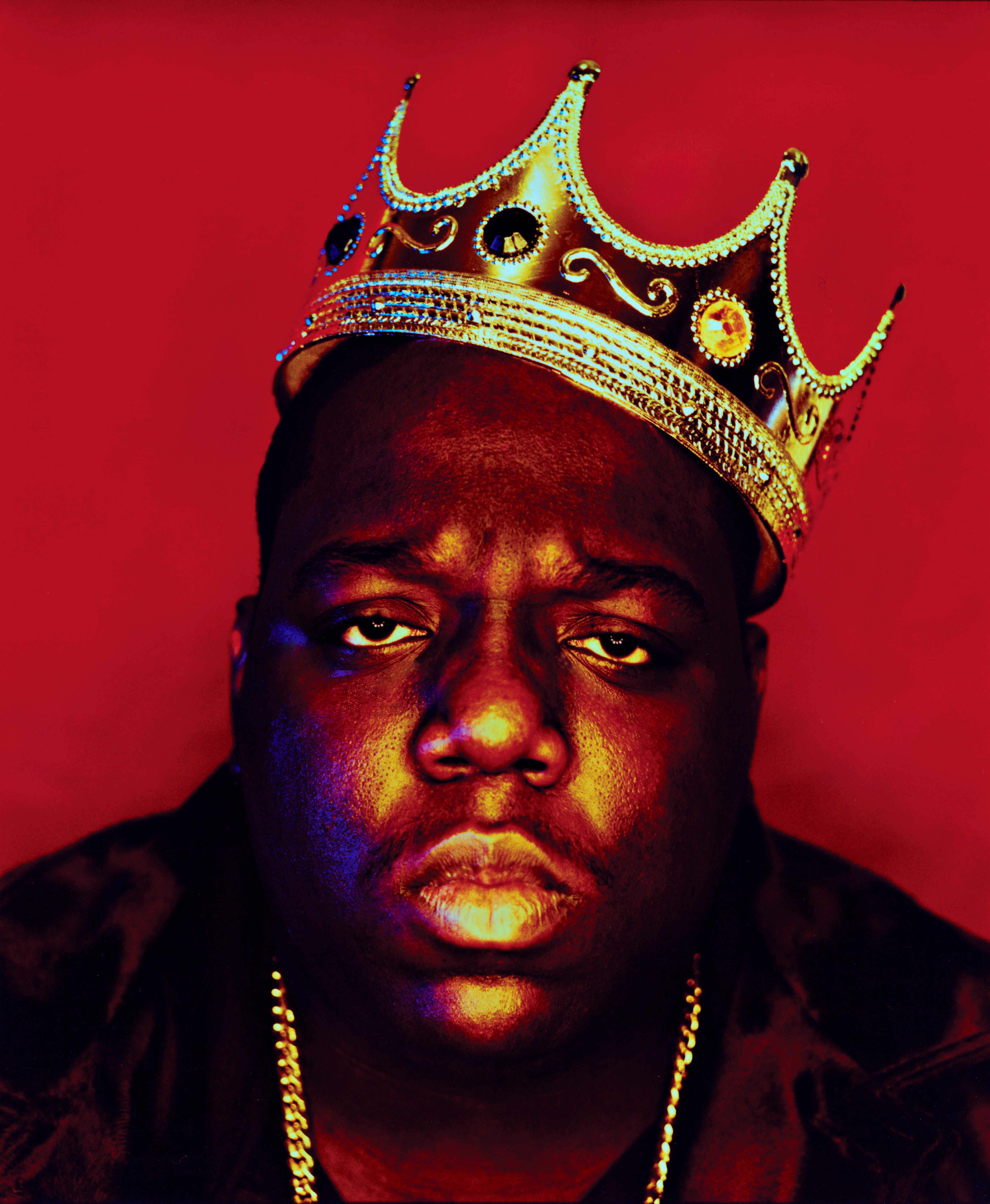 Biggie Smalls, King of New York (1997). Photo by Barron Claiborne.