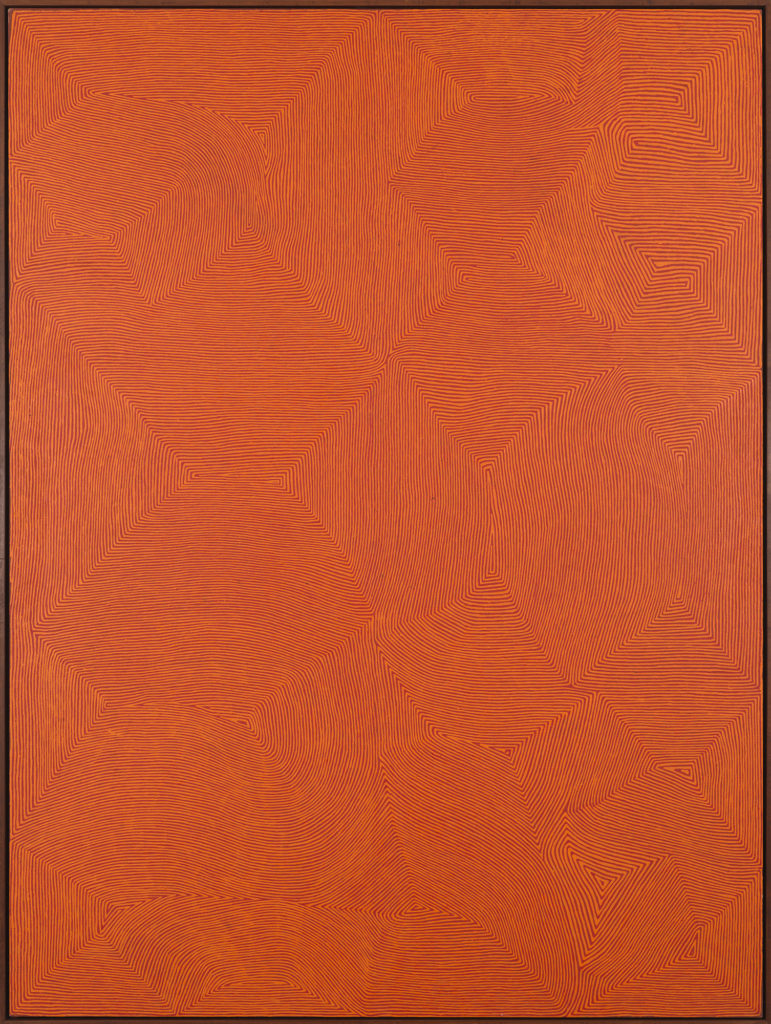 Painting by George Ward Tjungurrayi
