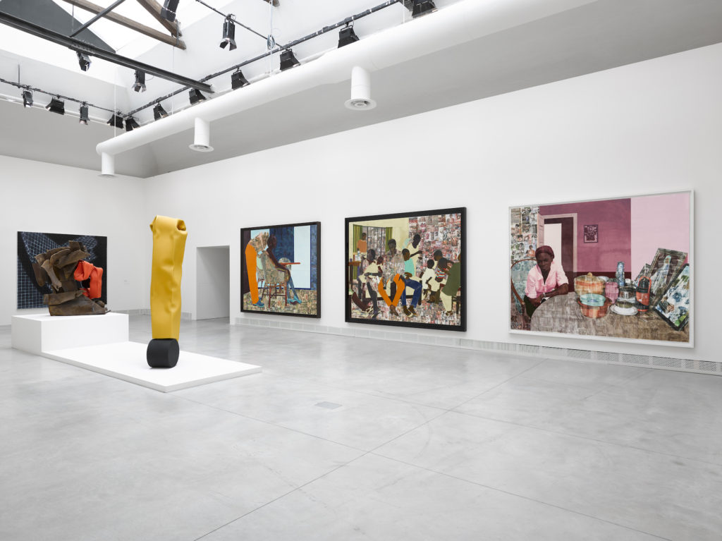 Paintings by Njideka Akunyili Crosby