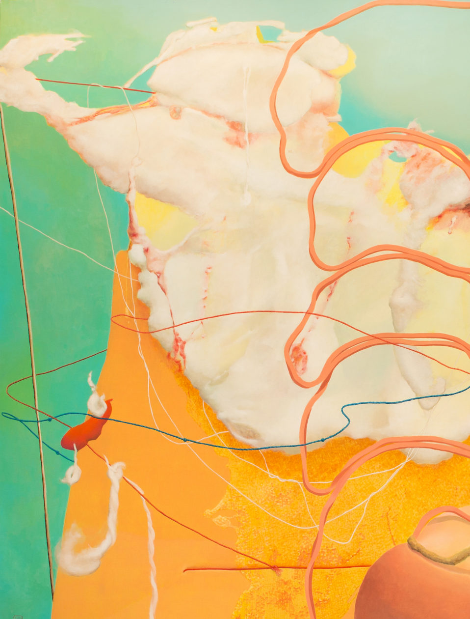 Painting by Handiwirman Saputra