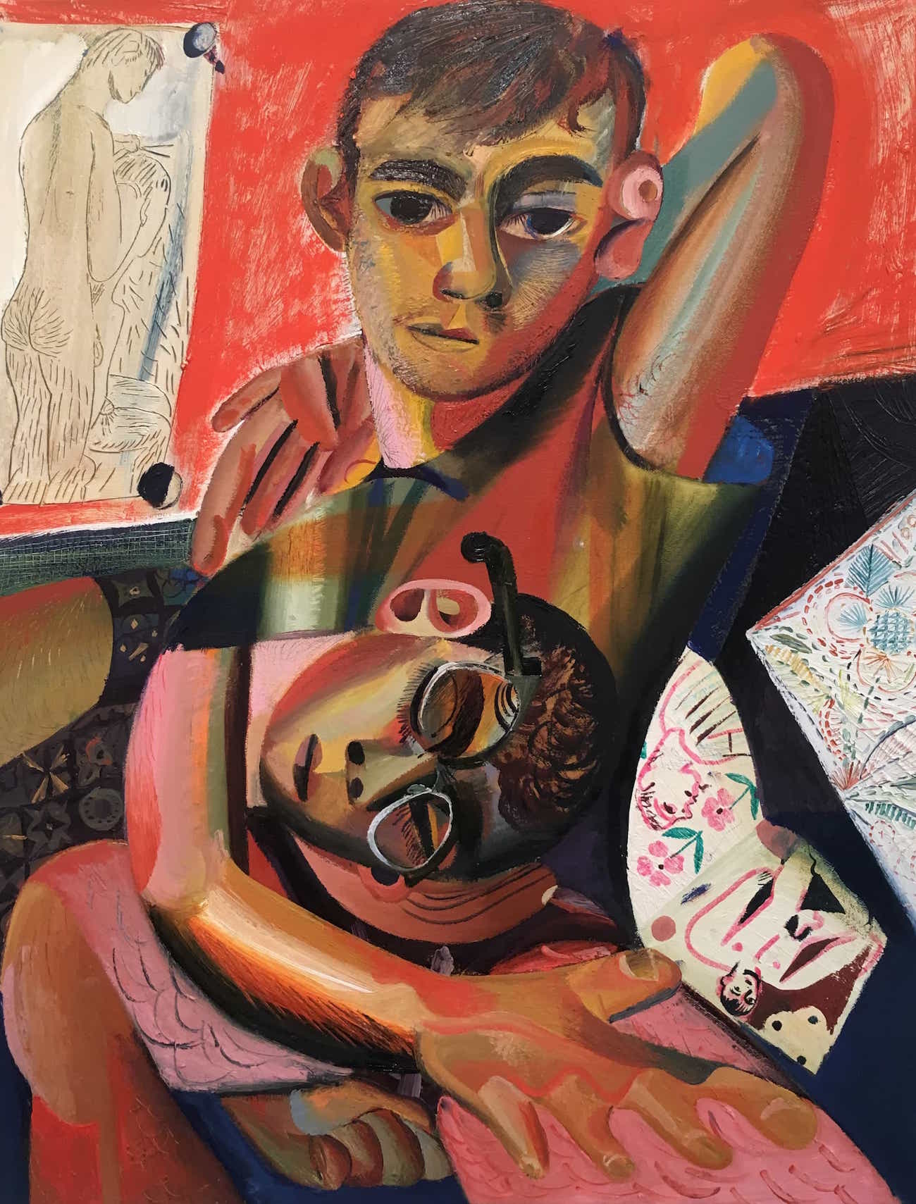 Painting by Louis Fratino