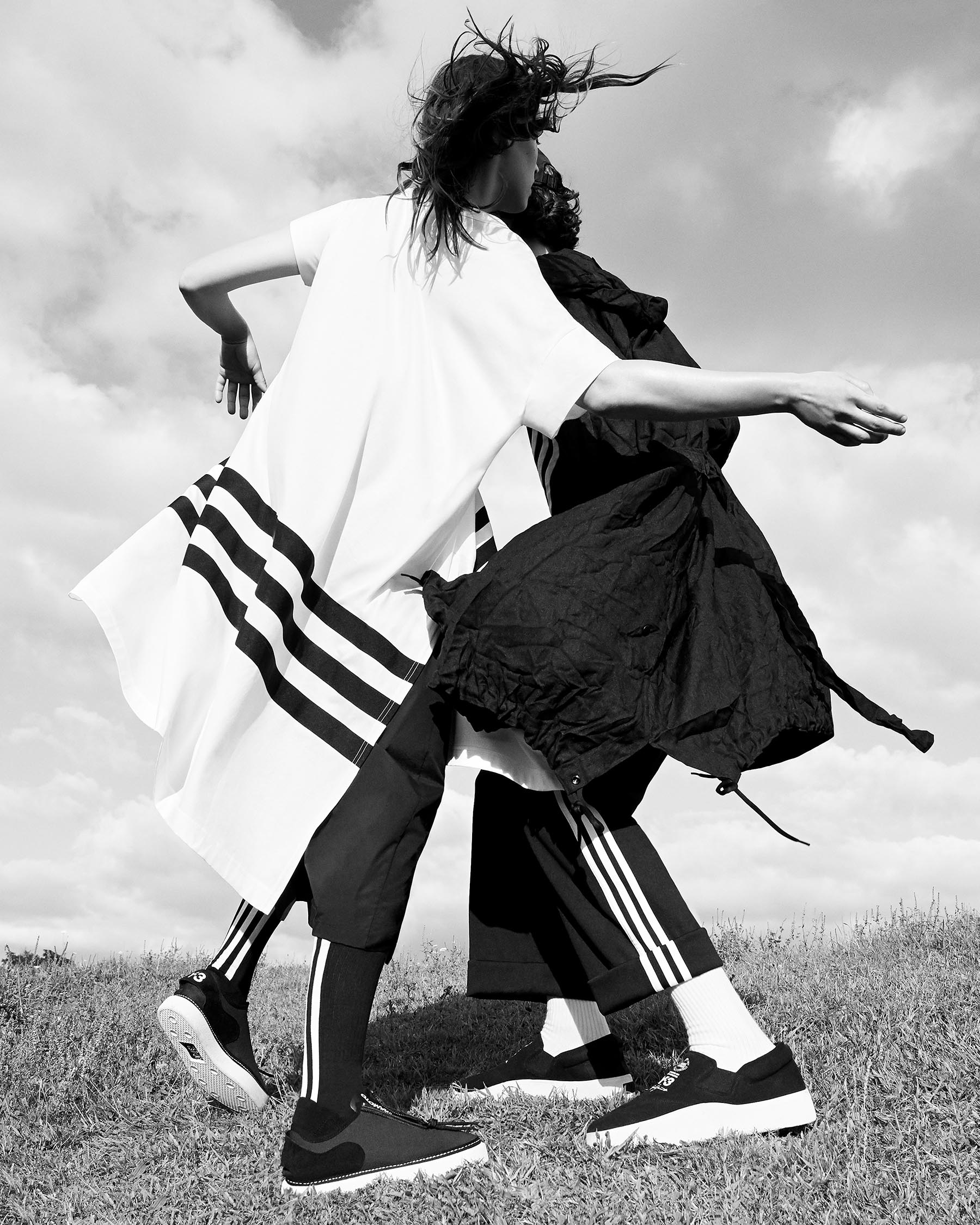 Y-3 Adidas Collaboration Spring 2018 Ad Campaign