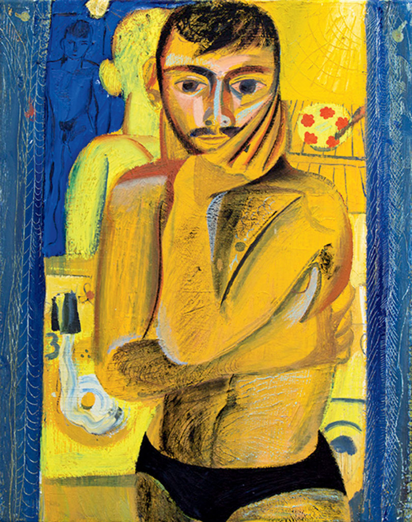 Painting by Louis Fratino