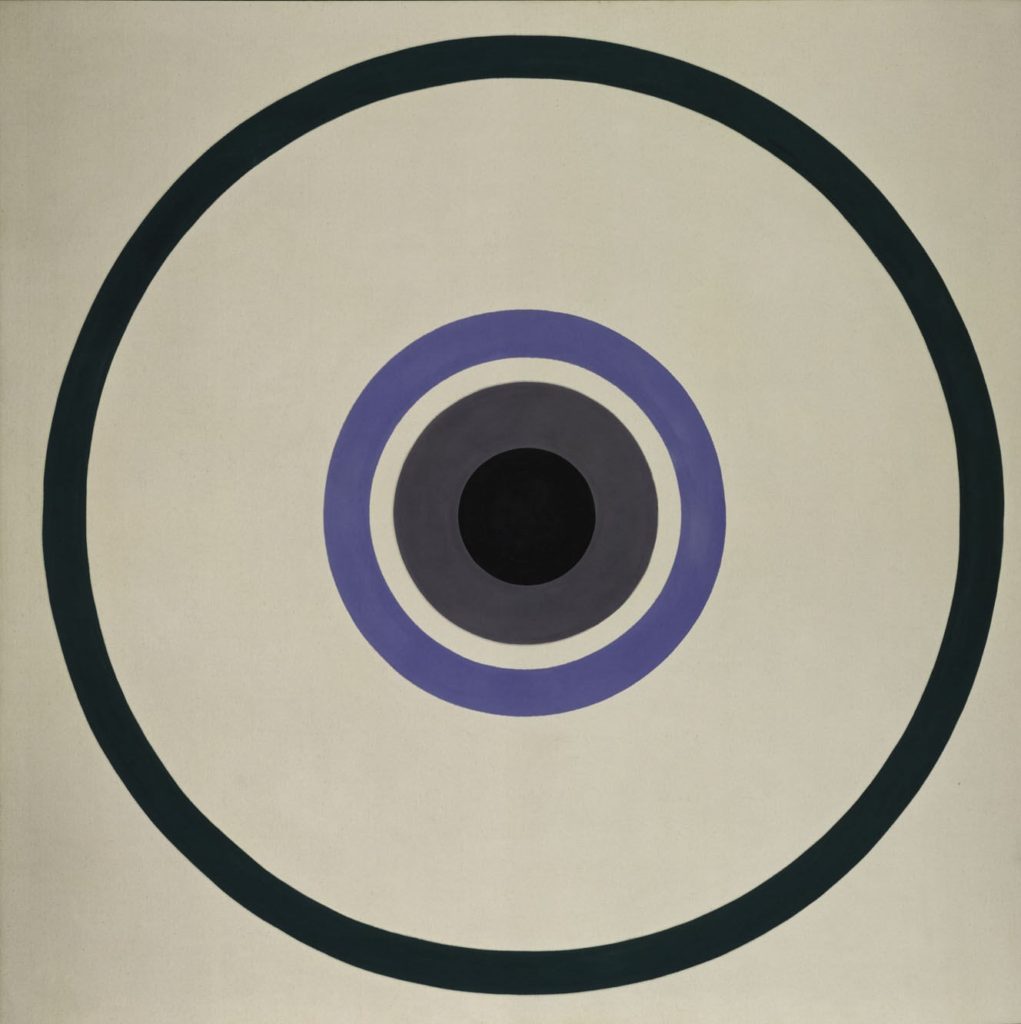 Painting by Kenneth Noland