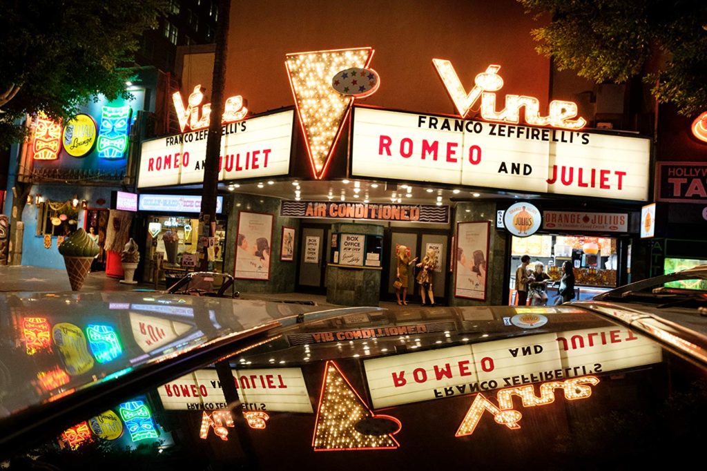 Marquee in Once Upon A Time... In Hollywood