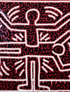 Artwork by Keith Haring