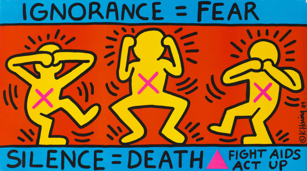 Poster by Keith Haring