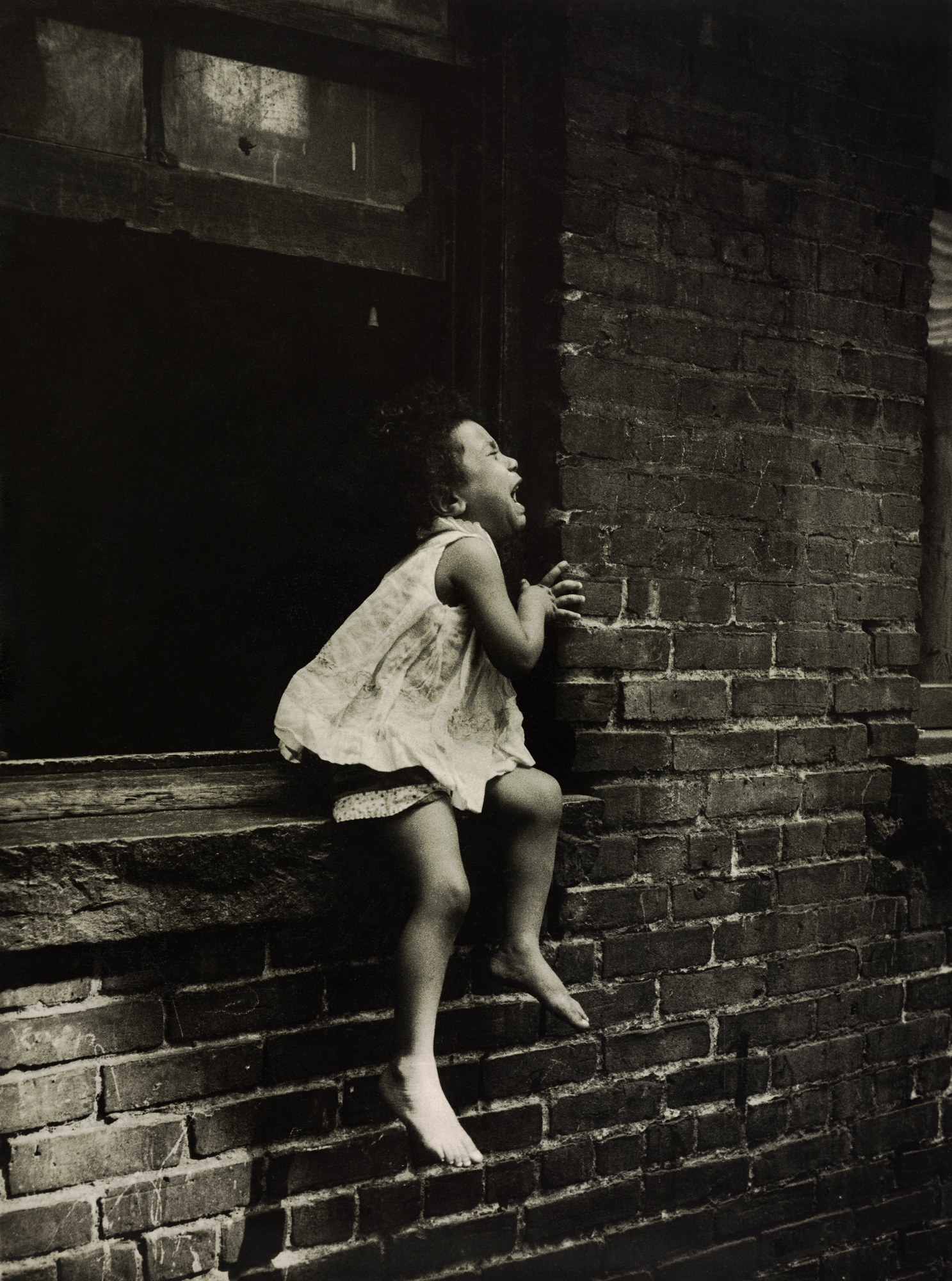 gordon parks girl on windowsill