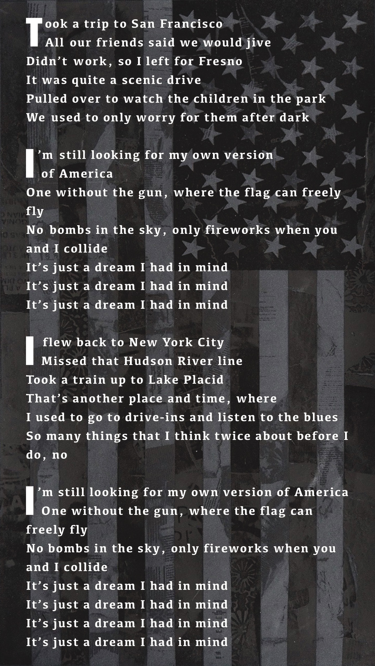 looking for america lana del rey lyrics