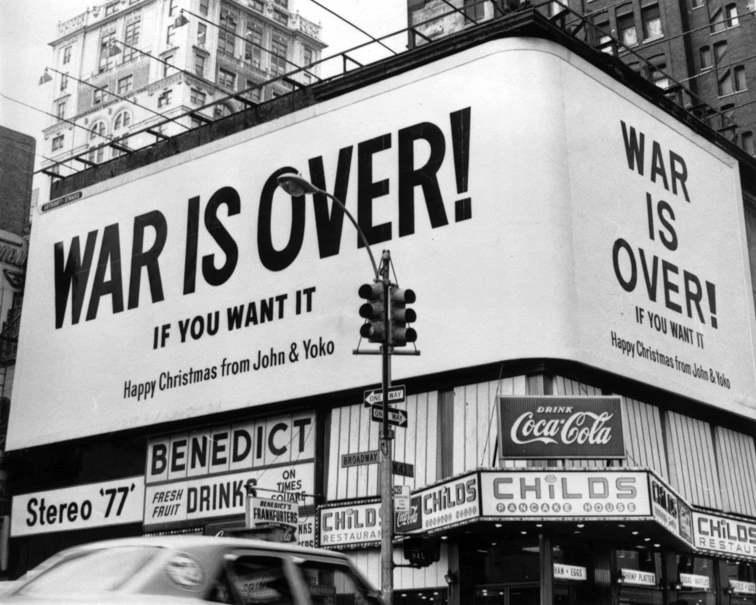 war is over