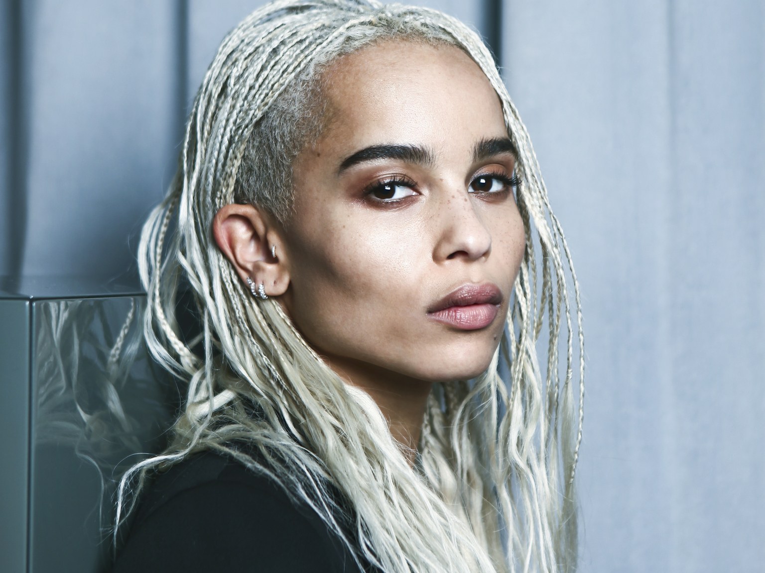 zoe kravitz portrait