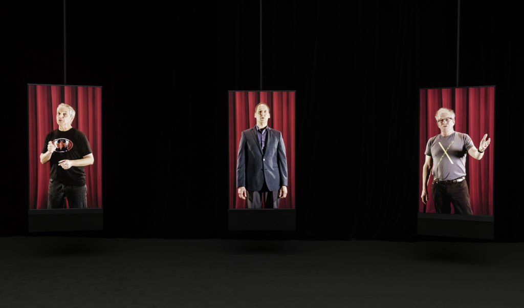 Installation view of artwork by Candice Breitz
