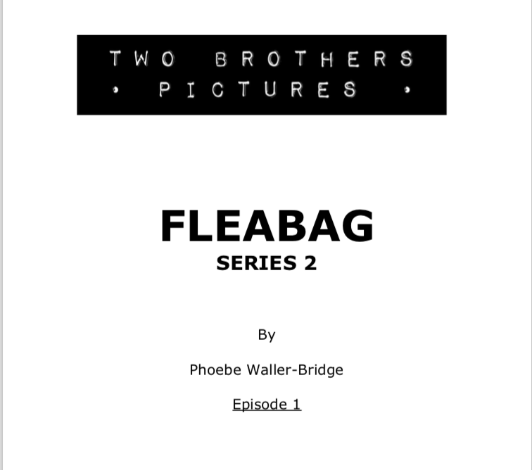 fleabag season 2 episode 1 script
