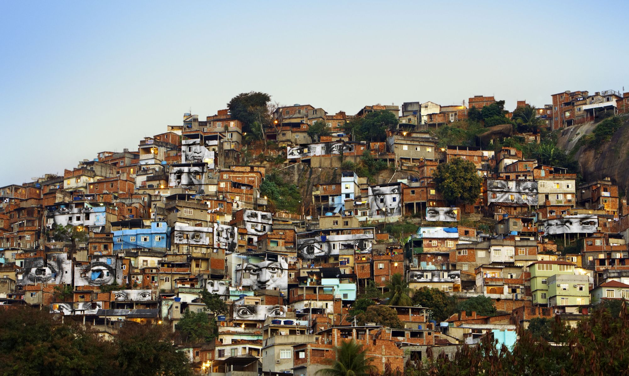 Millimètres, Women Are Heroes, Action dans la Favela Morro da Providencia, Favela de Jour, Rio de Janeiro, 2008