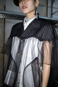 munn backstage of seoul fashion week