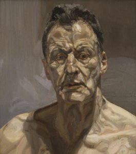 Reflection (Self Portrait) by Lucian Freud