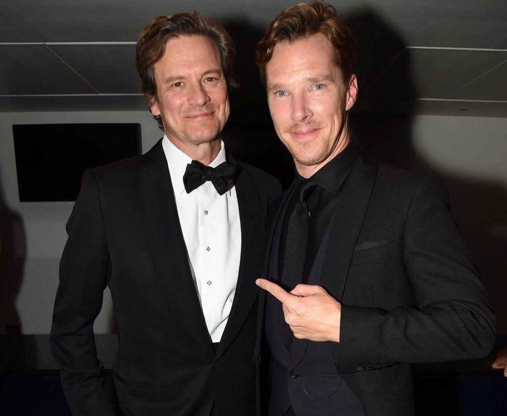 Colin Firth and Benedict Cumberbatch