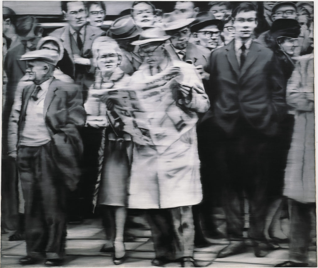 Gerhard Richter (German, b. 1932). Group of People, 1965