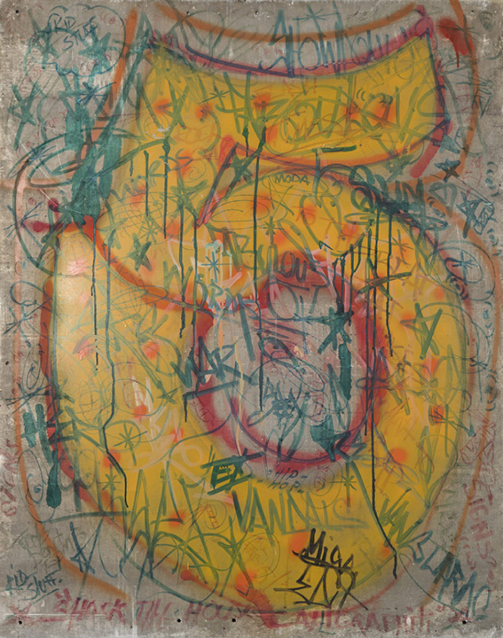 Five, 1980–1981 Fab Five Freddy (Fred Brathwaite), Courtesy Museum of Fine Arts Boston