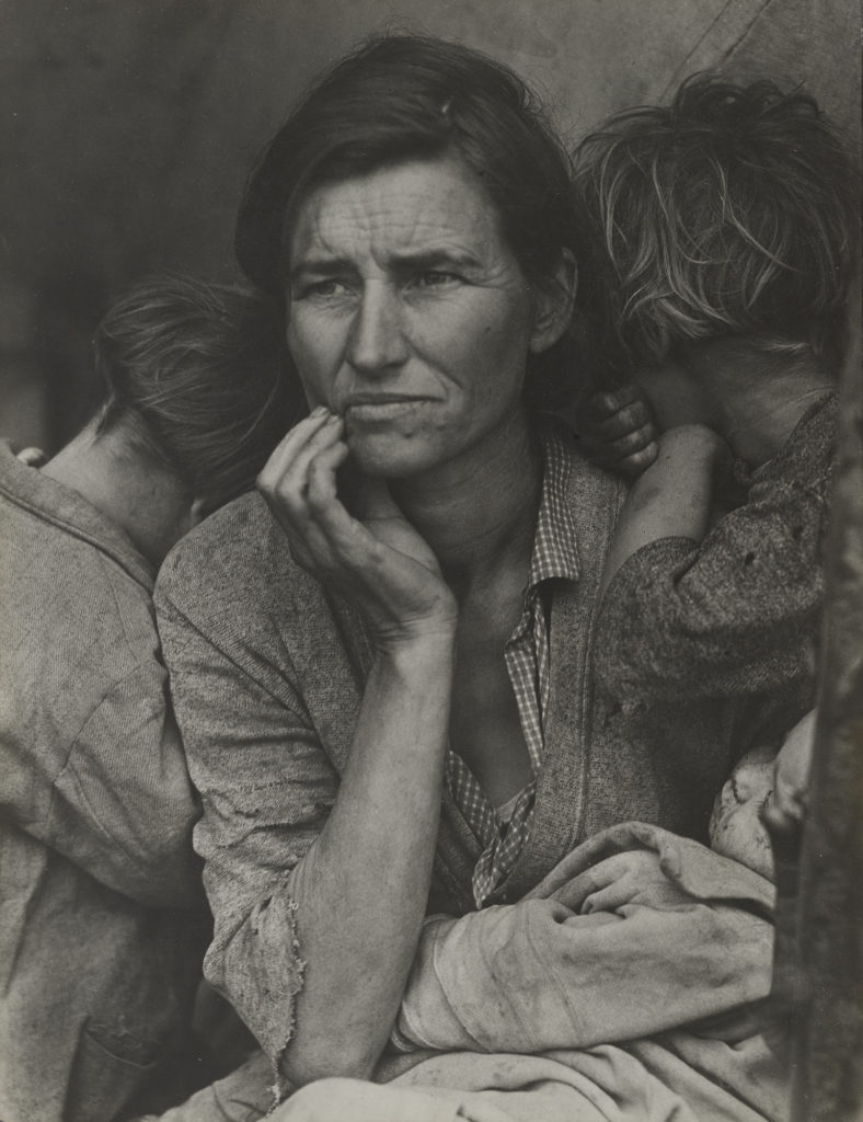 Migratory Cotton Picker, Eloy, Arizona. November 1940. Dorothea Lange, courtesy The Museum of Modern Art