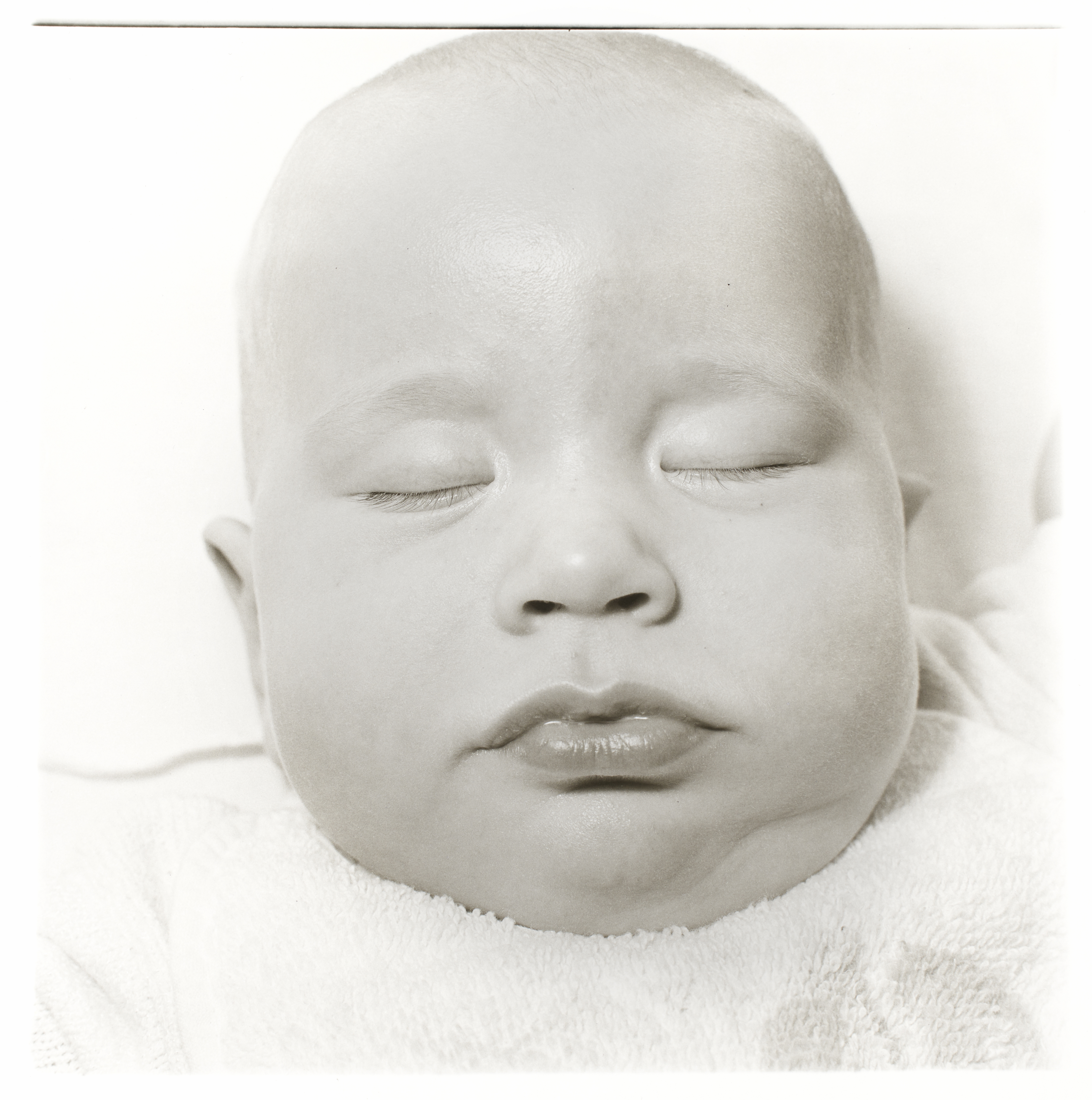 Arbus A very young baby, N.Y.C., 1968