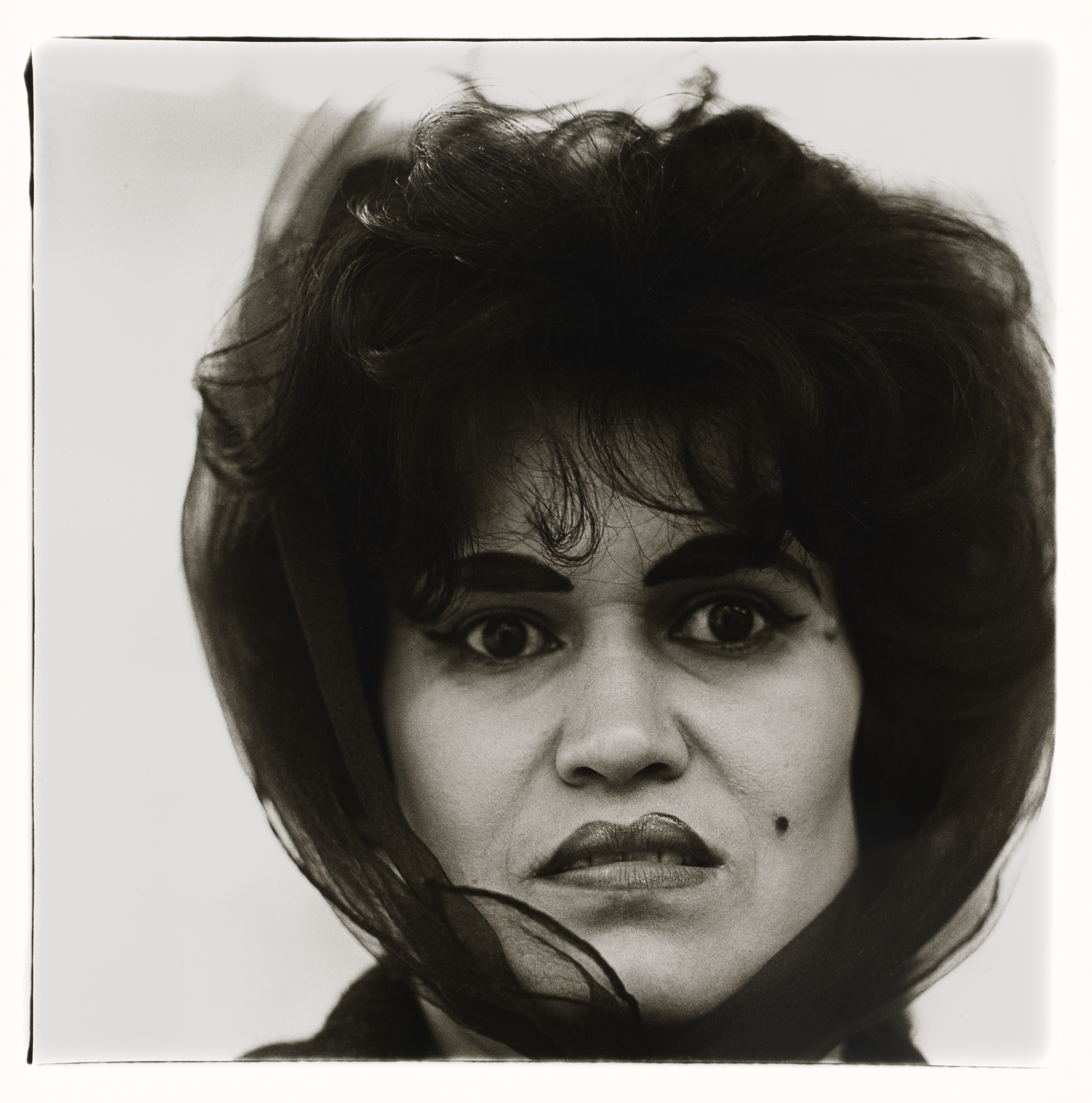 Arbus Puerto Rican woman with a beauty mark, N.Y.C., 1965