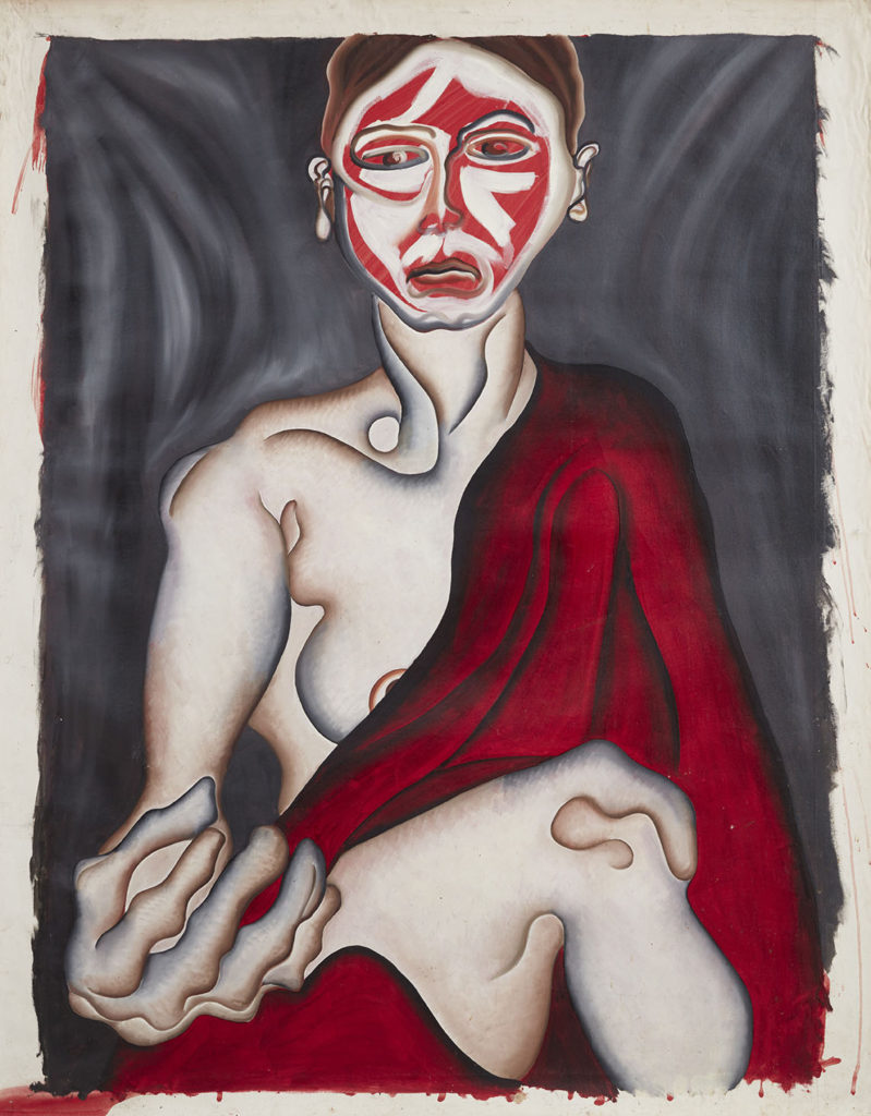 Mary Lou Wittmer, ca. 1995, Helen Oliver Adelson; Courtesy of Howl! Happening Gallery