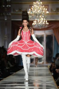 Bella Hadid in Moschino
