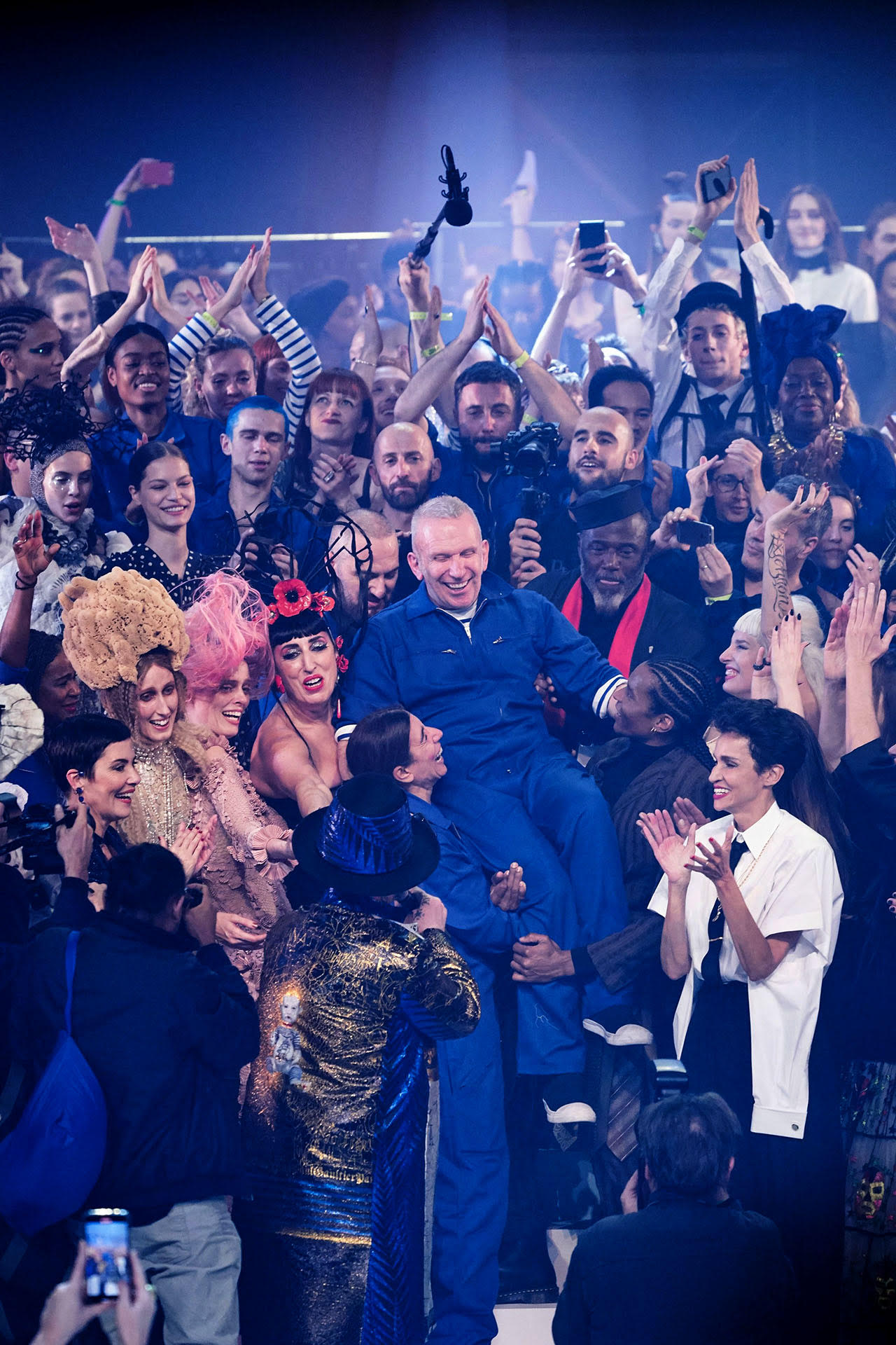 close of jean paul gaultier's last show