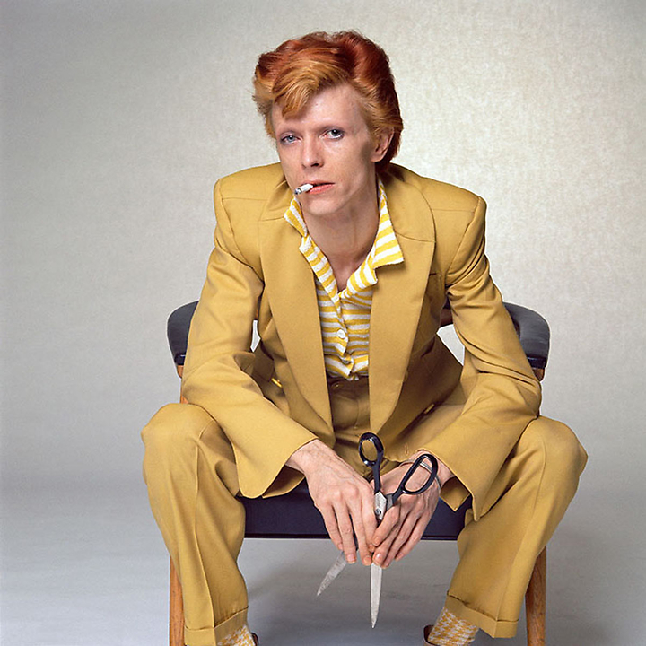 David Bowie by Terry O'Neill Courtesy of The Morrison Hotel Gallery