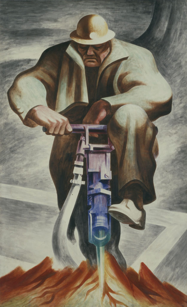 Lehman - The Driller; Courtesy Whitney Museum of American Art