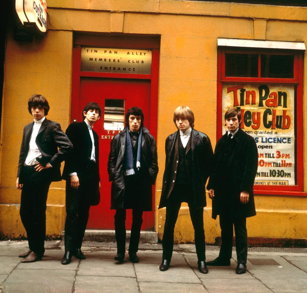 The Rolling Stones by Terry O'Neill Courtesy of The Morrison Hotel Gallery
