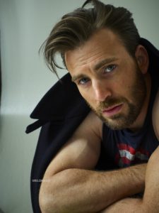 chris evans portrait