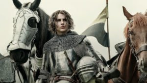 timothee chalamet in the king on netflix