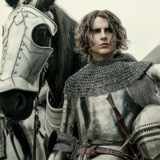 timothee chalamet in the king on netflix