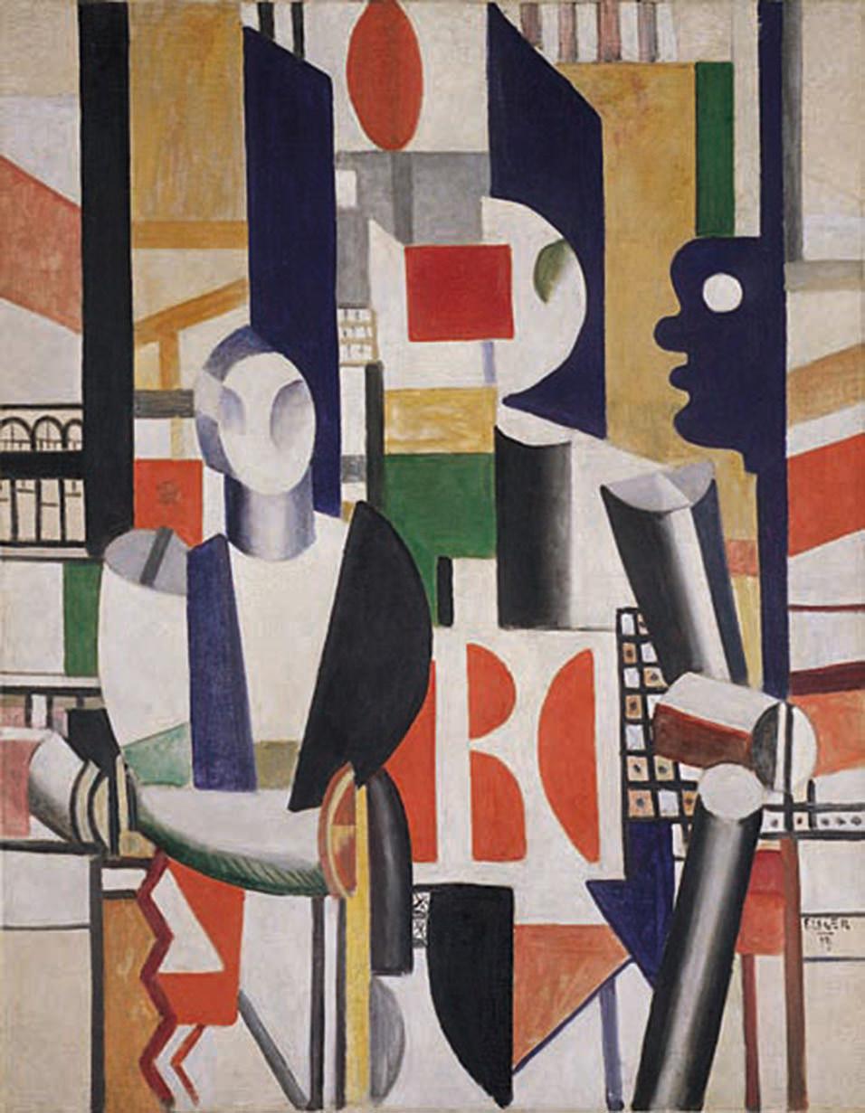 Fernard Leger from the Peggy Guggenheim Collection Men in the City