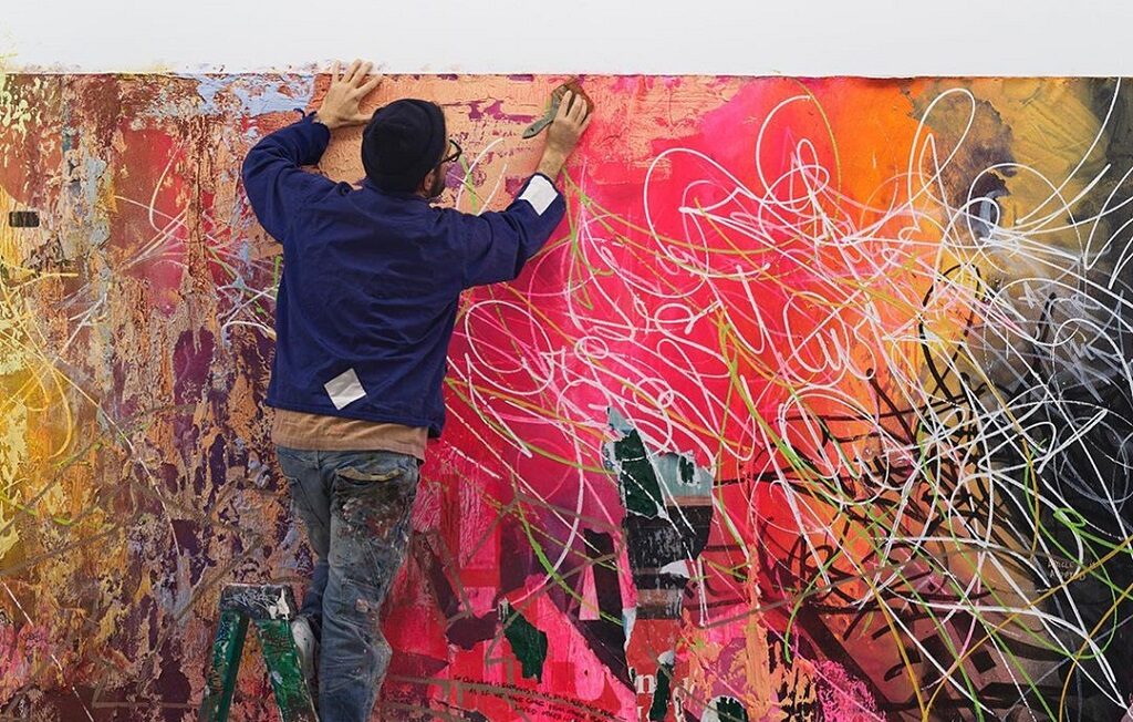 José Parlá - It's Yours; Courtesy of The Bronx Museum
