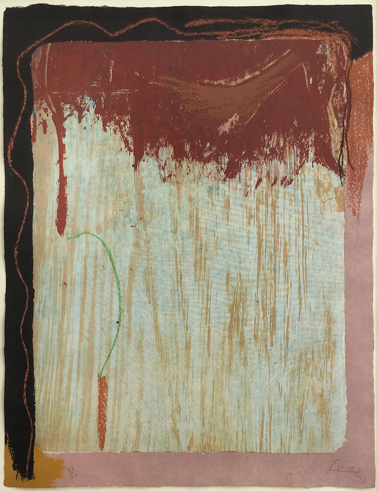 Tribal Sign by Helen Frankenthaler, 1987