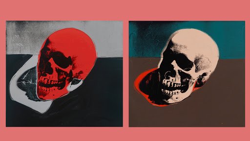 Andy Warhol - Skulls 1976; courtesy the Tate Modern